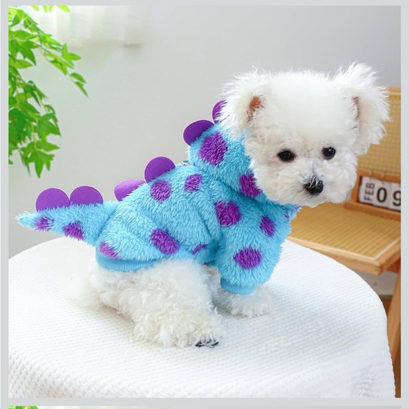 Monsters inc sully Petcircle dog costume Halloween xs puppy chihuahua cat kitten - Picture 1 of 3